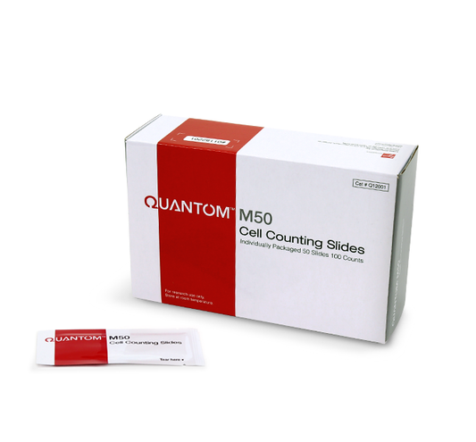 QUANTOM™ M50 Cell Counting Slides, 500 Slides